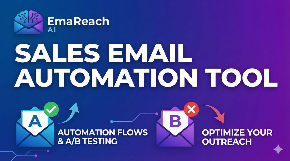 Sales Email Automation Tool with A/B Testing