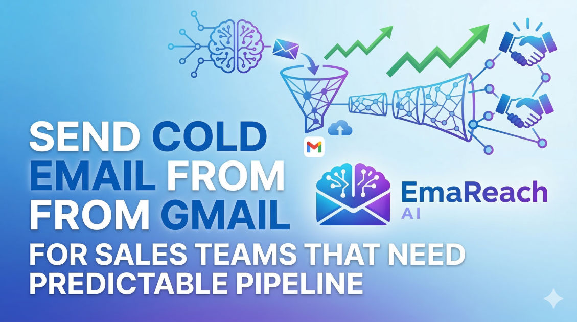 Send Cold Email from Gmail for Sales Teams That Need Predictable Pipeline