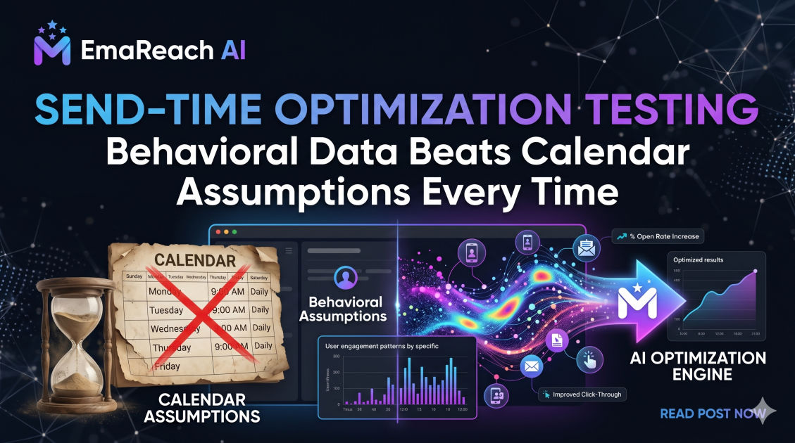 Send-Time Optimization Testing: Behavioral Data Beats Calendar Assumptions Every Time
