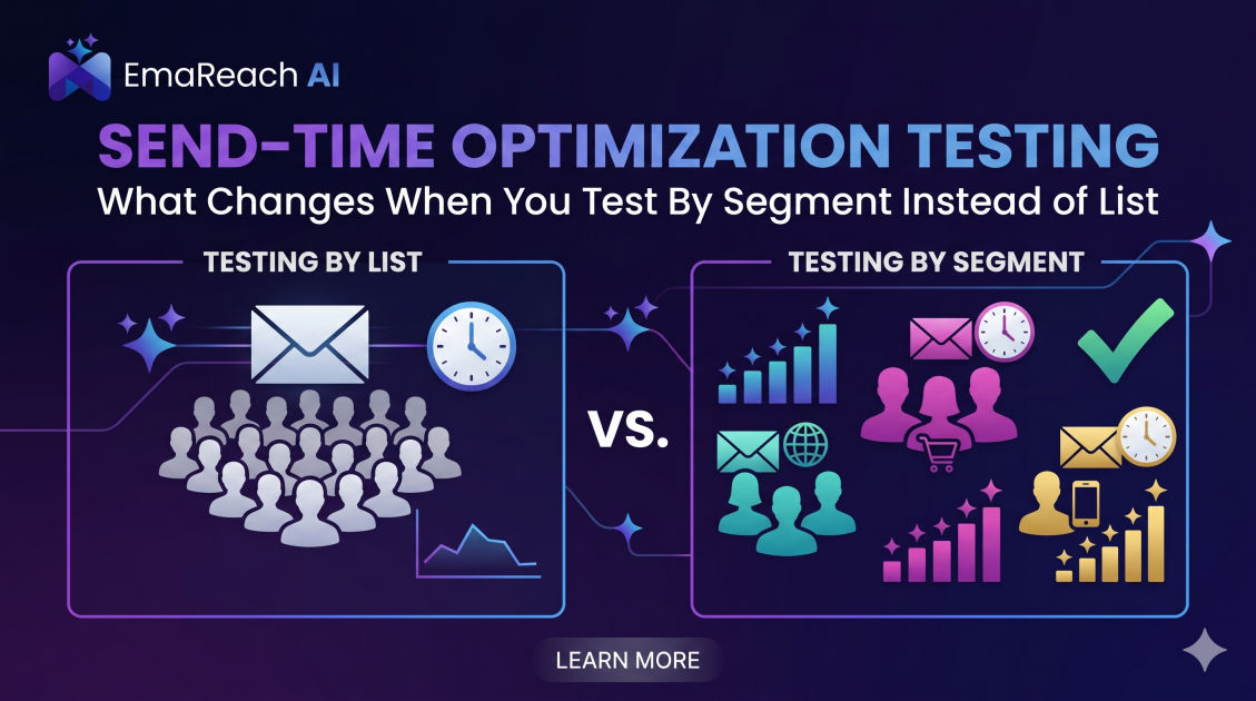 Send-Time Optimization Testing: What Changes When You Test by Segment Instead of List