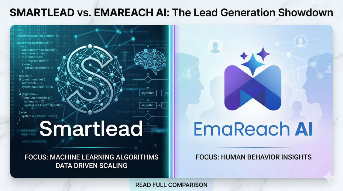 Smartlead vs Emareach: Machine Learning vs Human Behavior