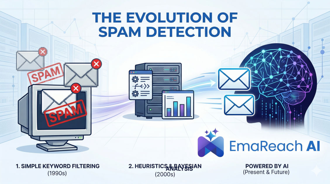 The Evolution of Spam Detection