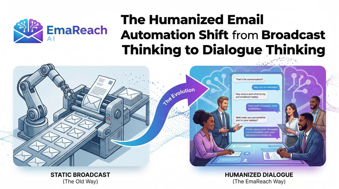 The Humanized Email Automation Shift from Broadcast Thinking to Dialogue Thinking