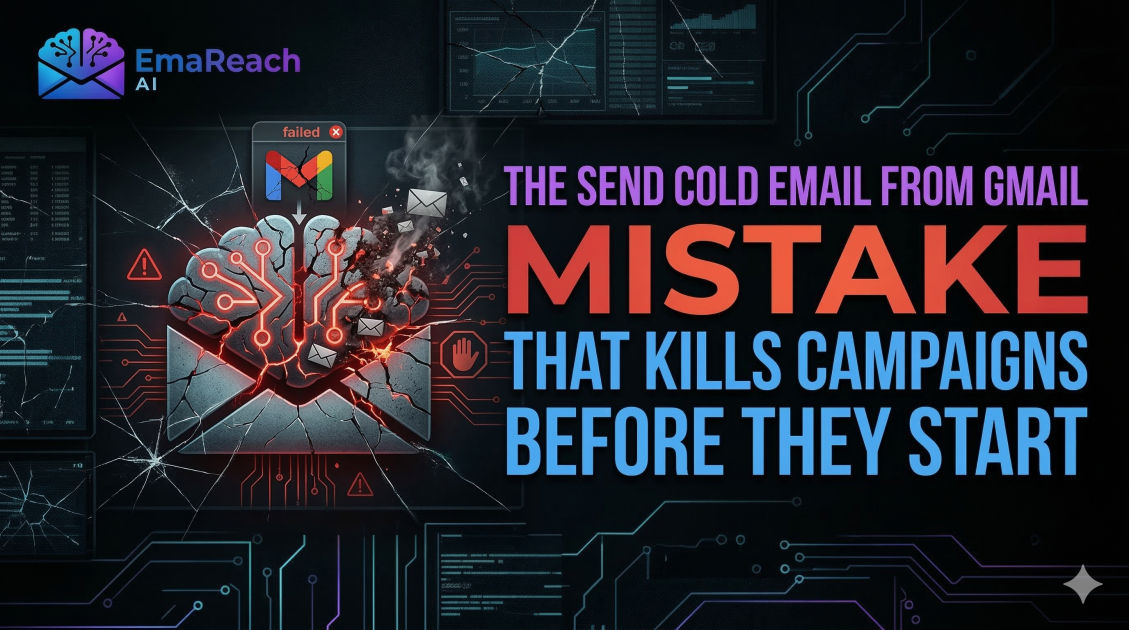 The Send Cold Email from Gmail Mistake That Kills Campaigns Before They Start