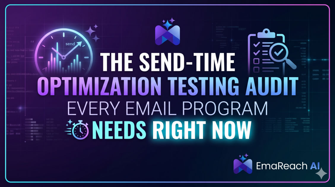 The Send-Time Optimization Testing Audit Every Email Program Needs Right Now