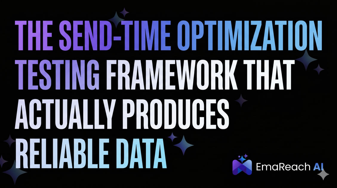 The Send-Time Optimization Testing Framework That Actually Produces Reliable Data