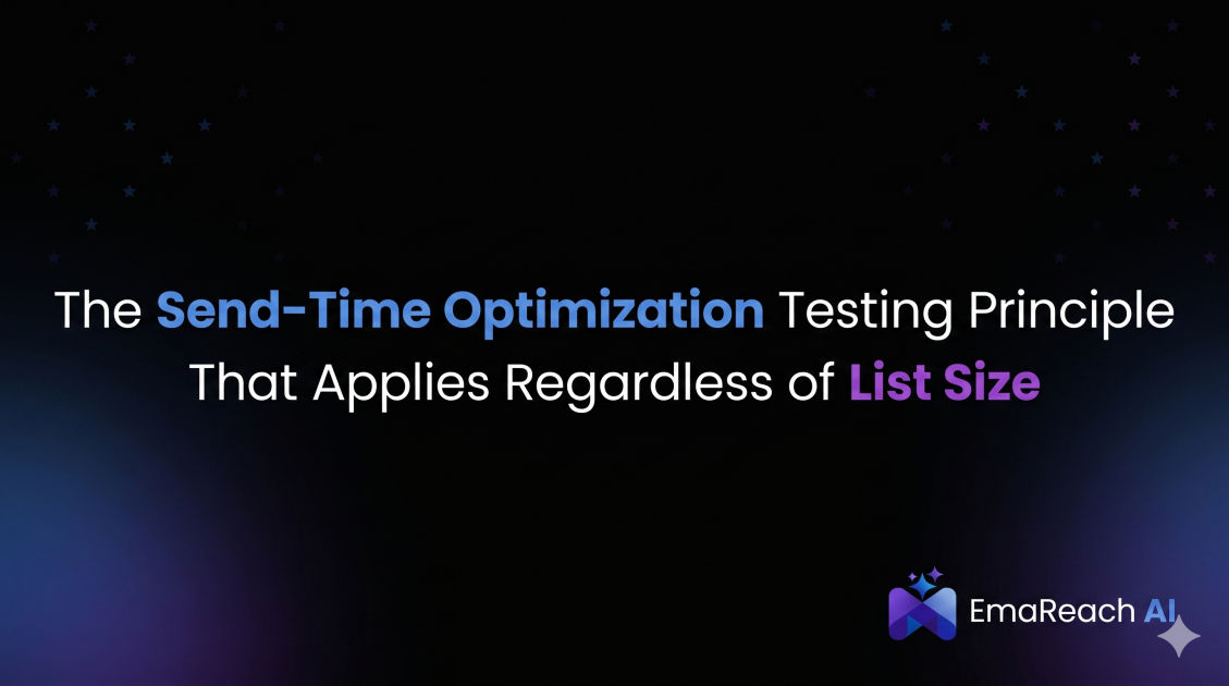 The Send-Time Optimization Testing Principle That Applies Regardless of List Size