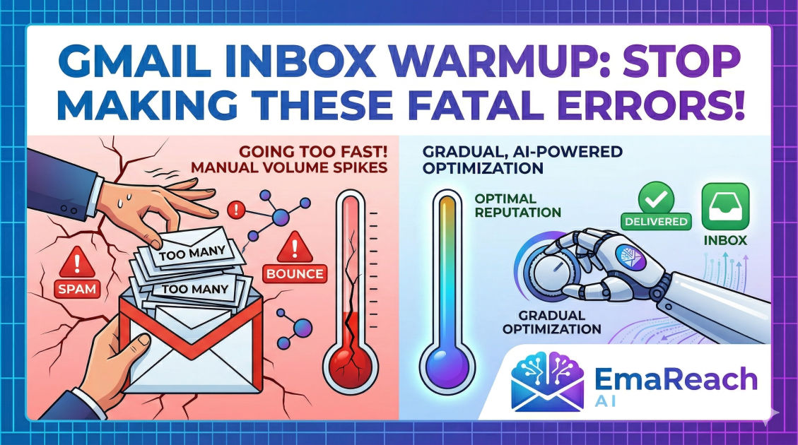 Top Errors People Make During Gmail Inbox Warmup