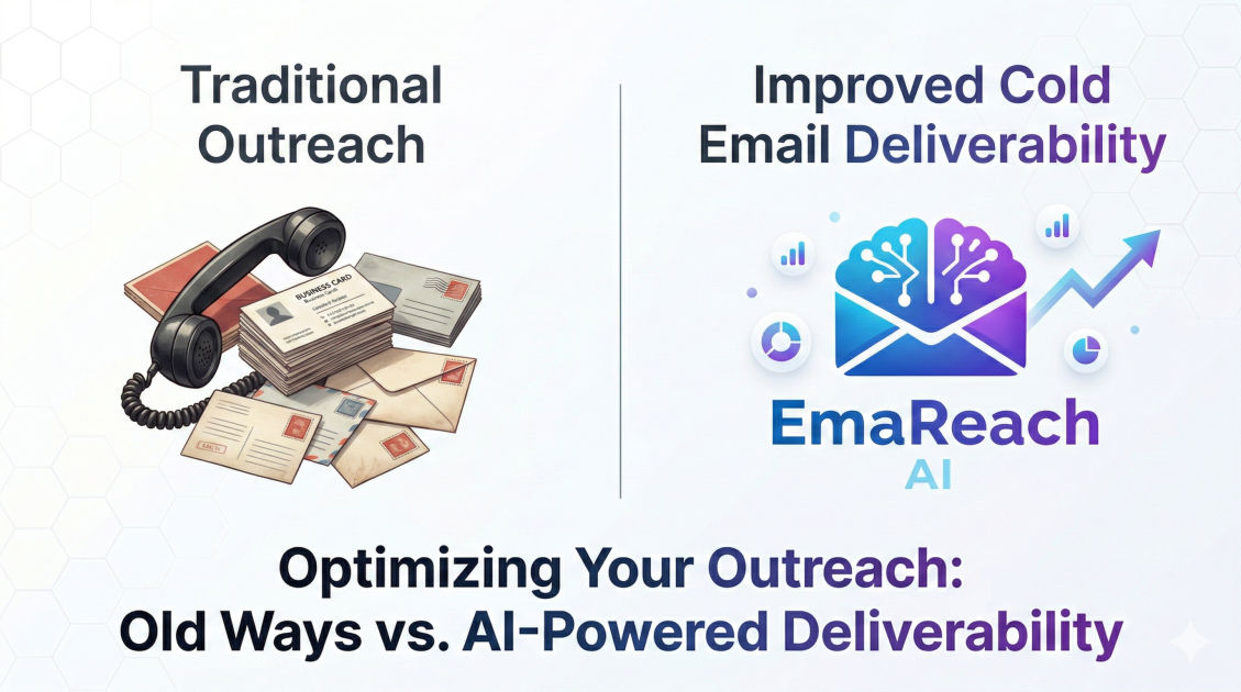 Traditional Outreach vs Improving Cold Email Deliverability