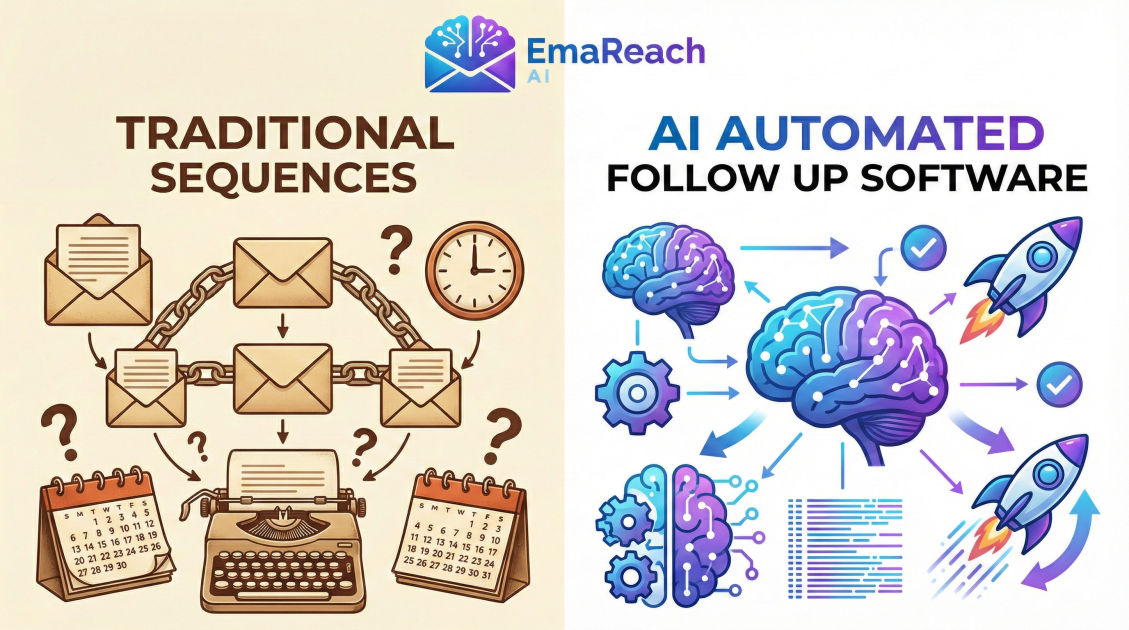 Traditional Sequences vs AI Automated Follow Up Software