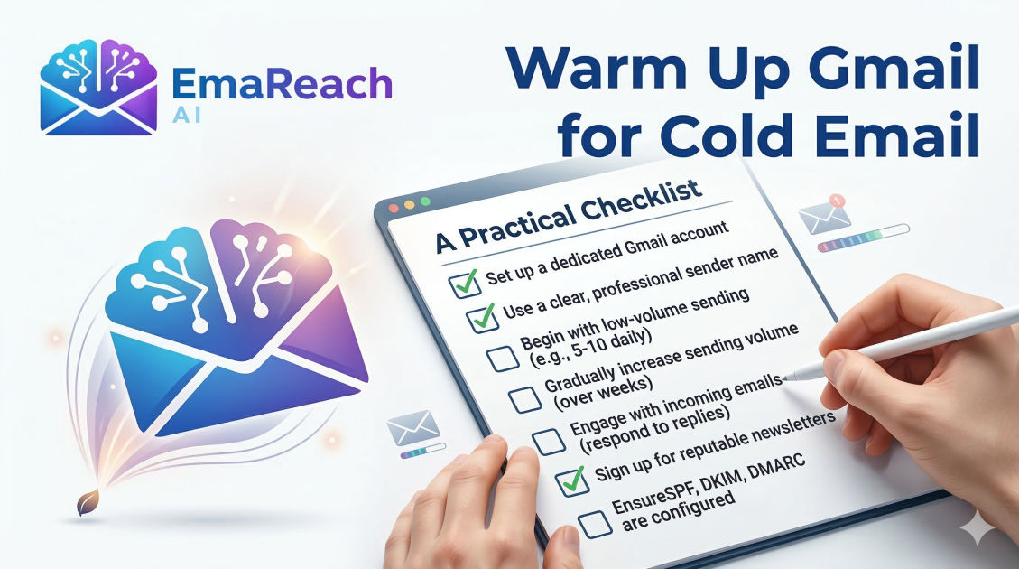 Warm Up Gmail for Cold Email: A Practical Checklist