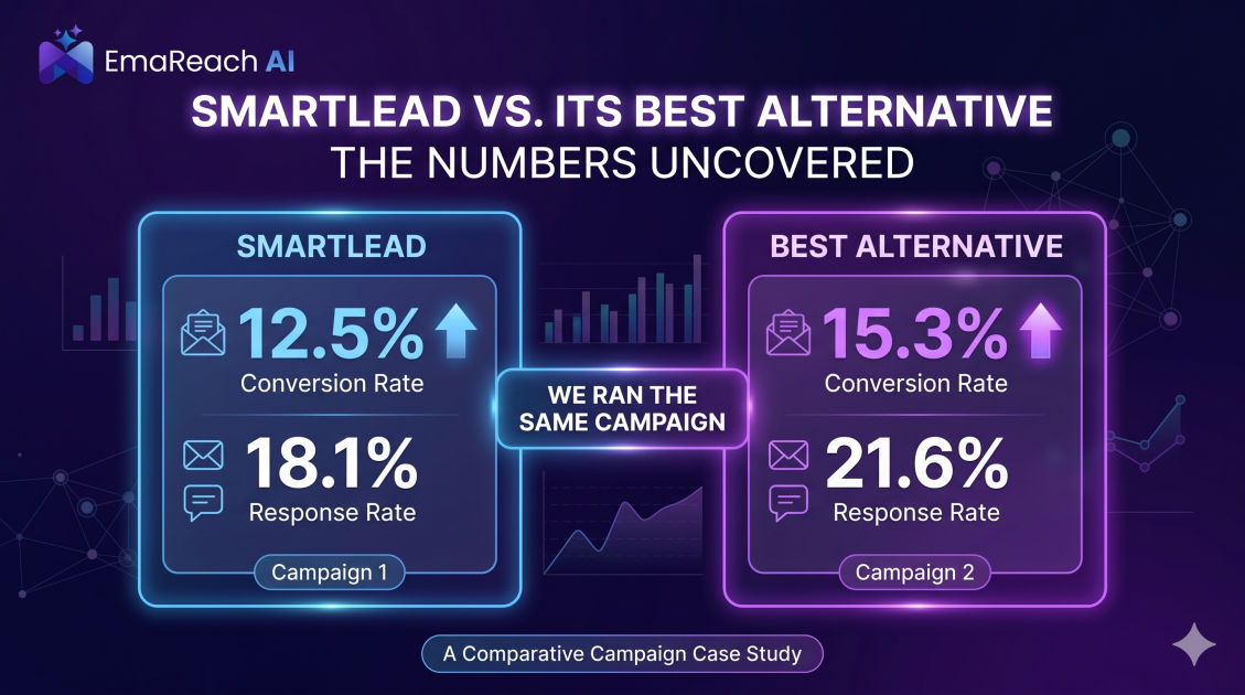 We Ran the Same Campaign on Smartlead and Its Best Alternative — Here Are the Numbers