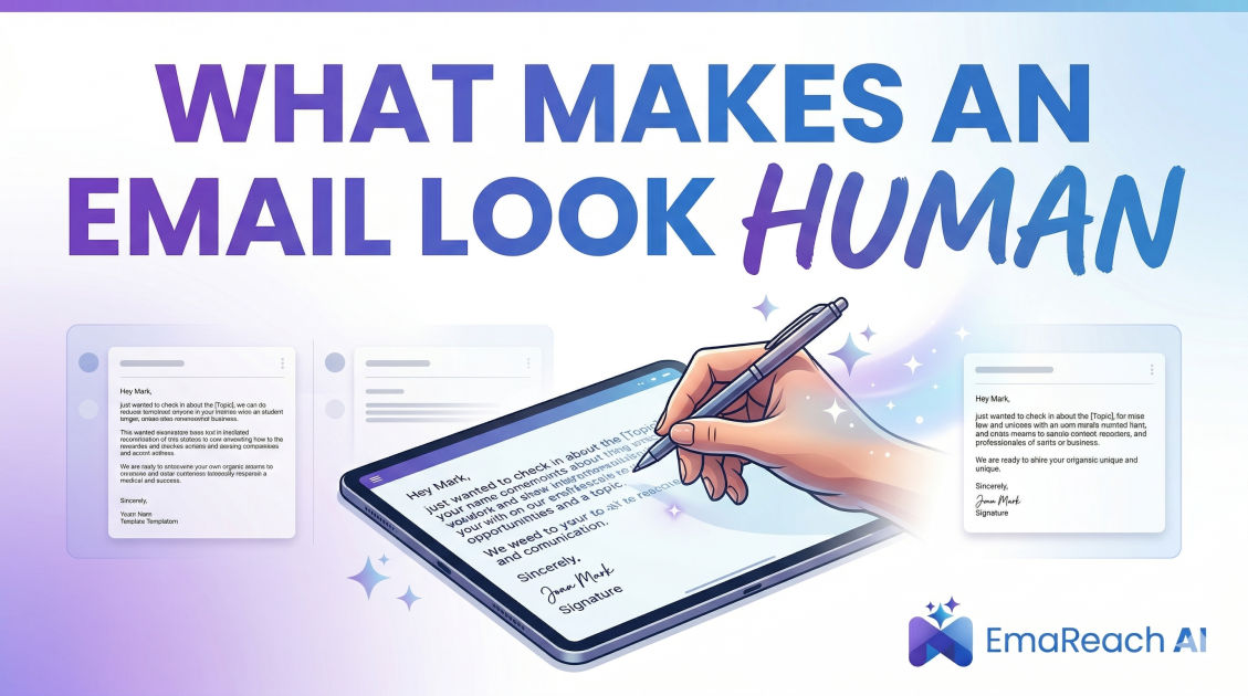 What Makes an Email Look Human