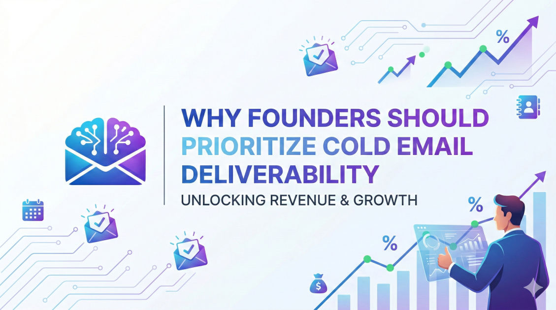 Why Founders Should Prioritize Improving Cold Email Deliverability