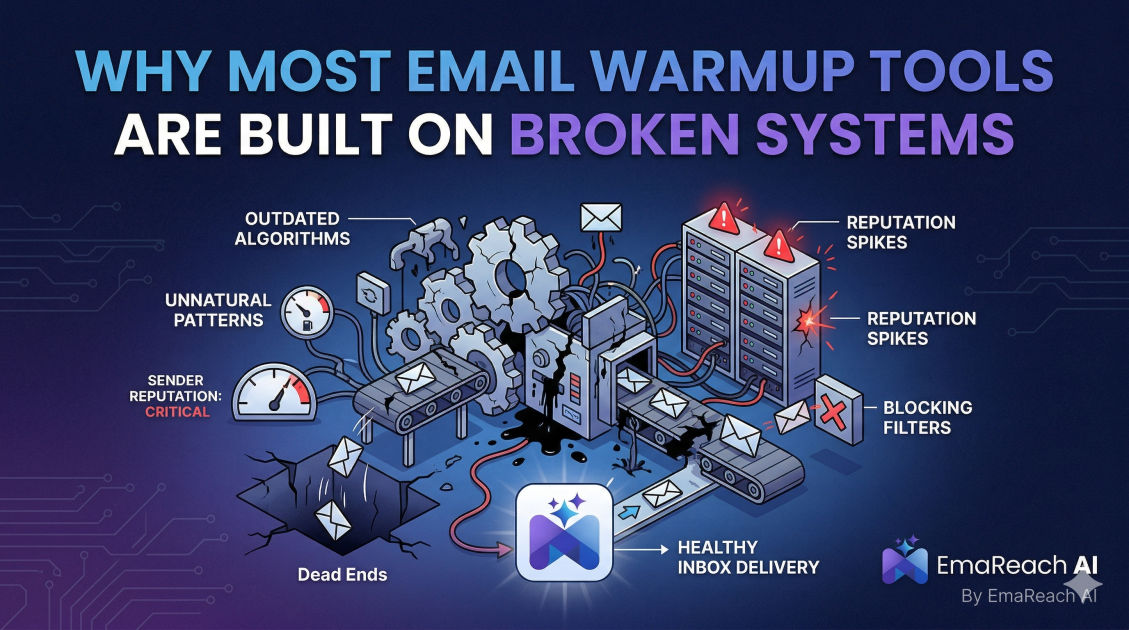 Why Most Email Warmup Tools Are Built on Broken Systems