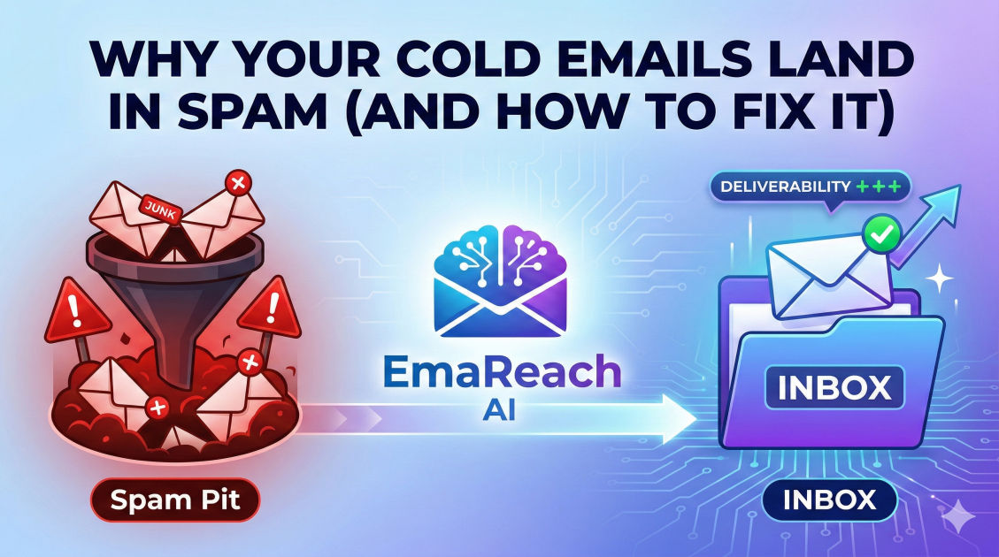Why Your Cold Emails Land in Spam (And How to Fix It)