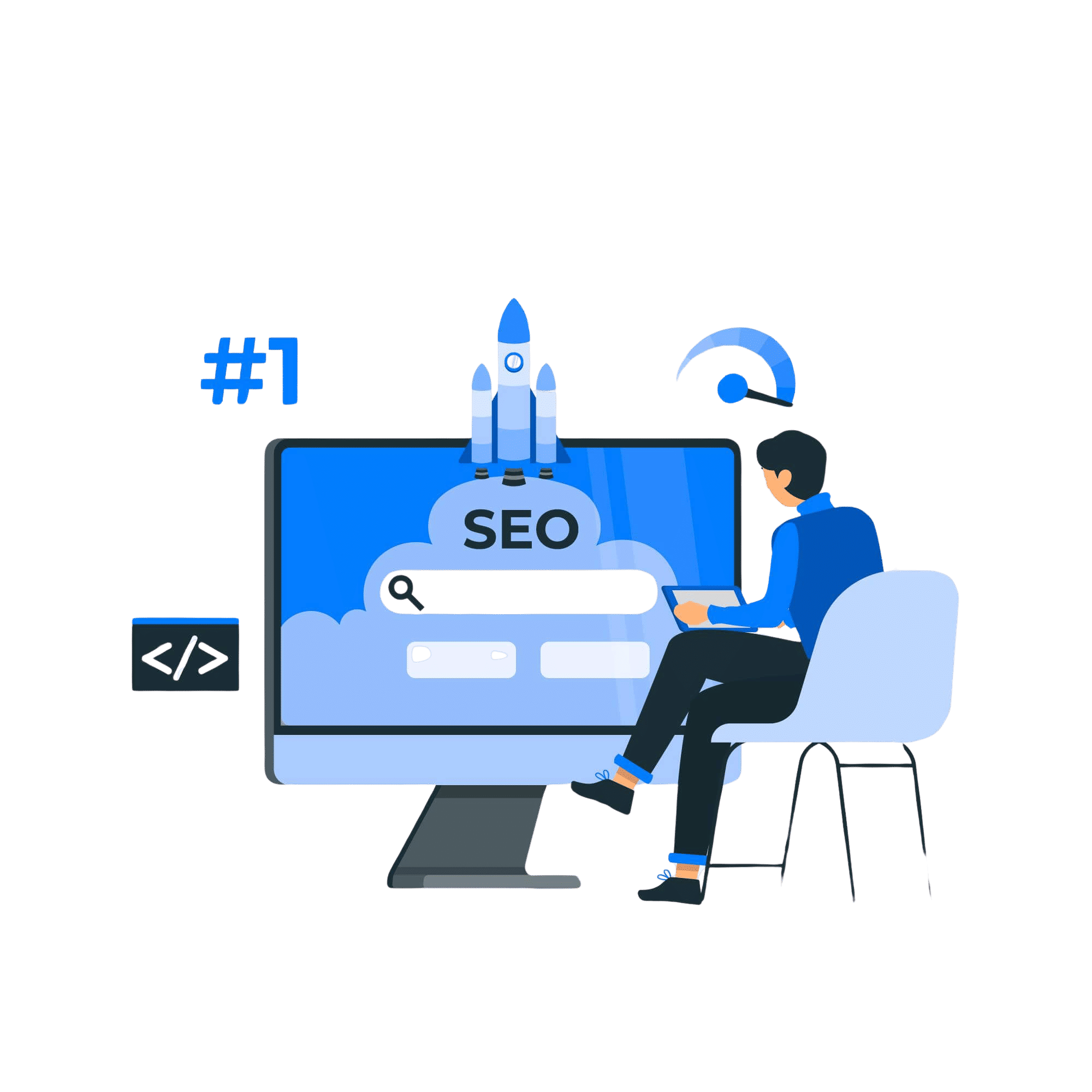 Rehan - SEO & Social Media Specialist at work