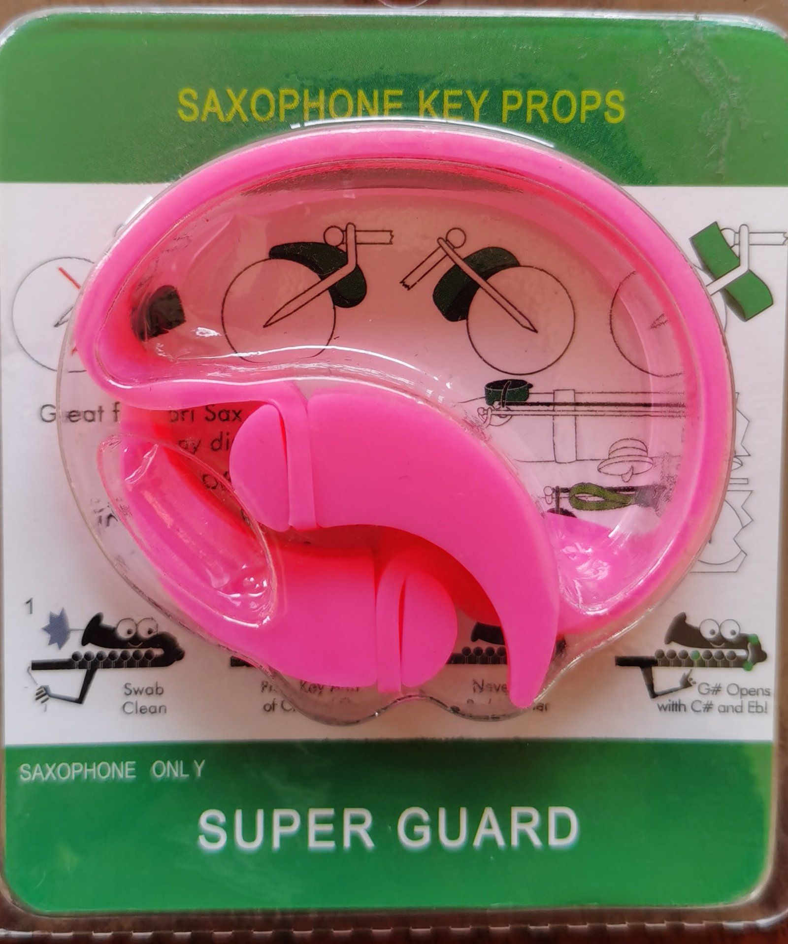 Saxophone Key Props, Silicone Sax Pad Saver for Alto, Tenor, Bari, and