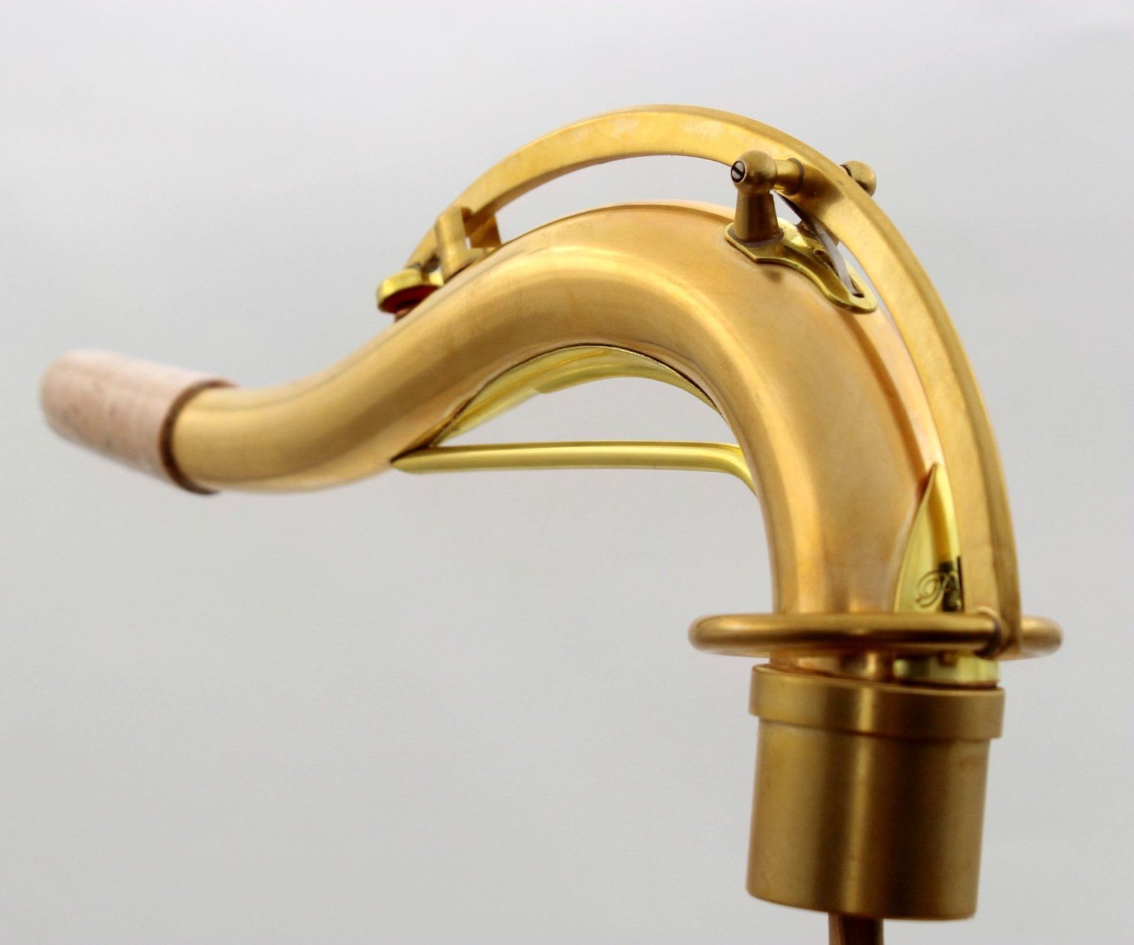 Eastern Music C10 style German copper unlacquered tenor saxophone neck with reinforced rod