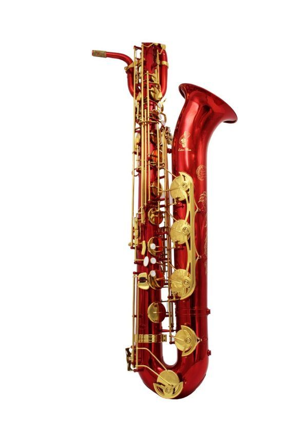 red alto saxophone