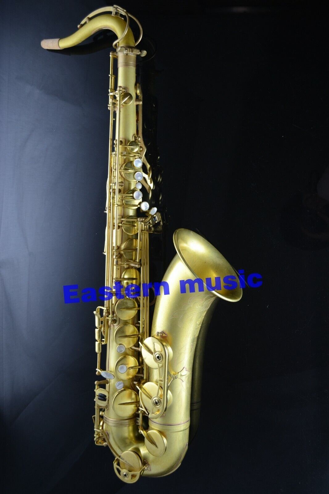 Eastern music original brass clear lacquered tenor saxophone Mark VI