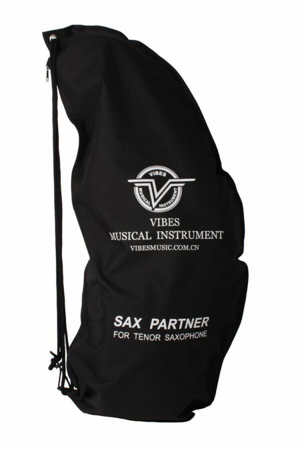 White Electronic Tenor Saxophone Mute Silencer Sax Partner for sax