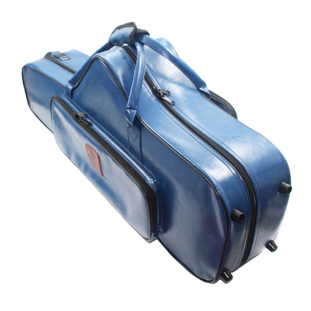 Eastern music microfiber leather portable hard shell tenor saxophone