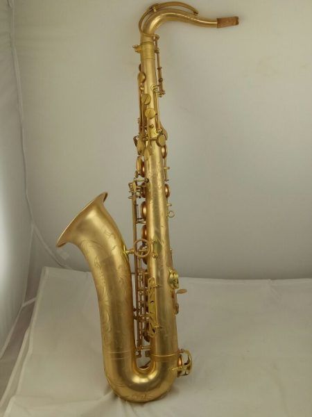 Eastern music champagne gold tenor saxophone Mark VI type no F# with flight  case