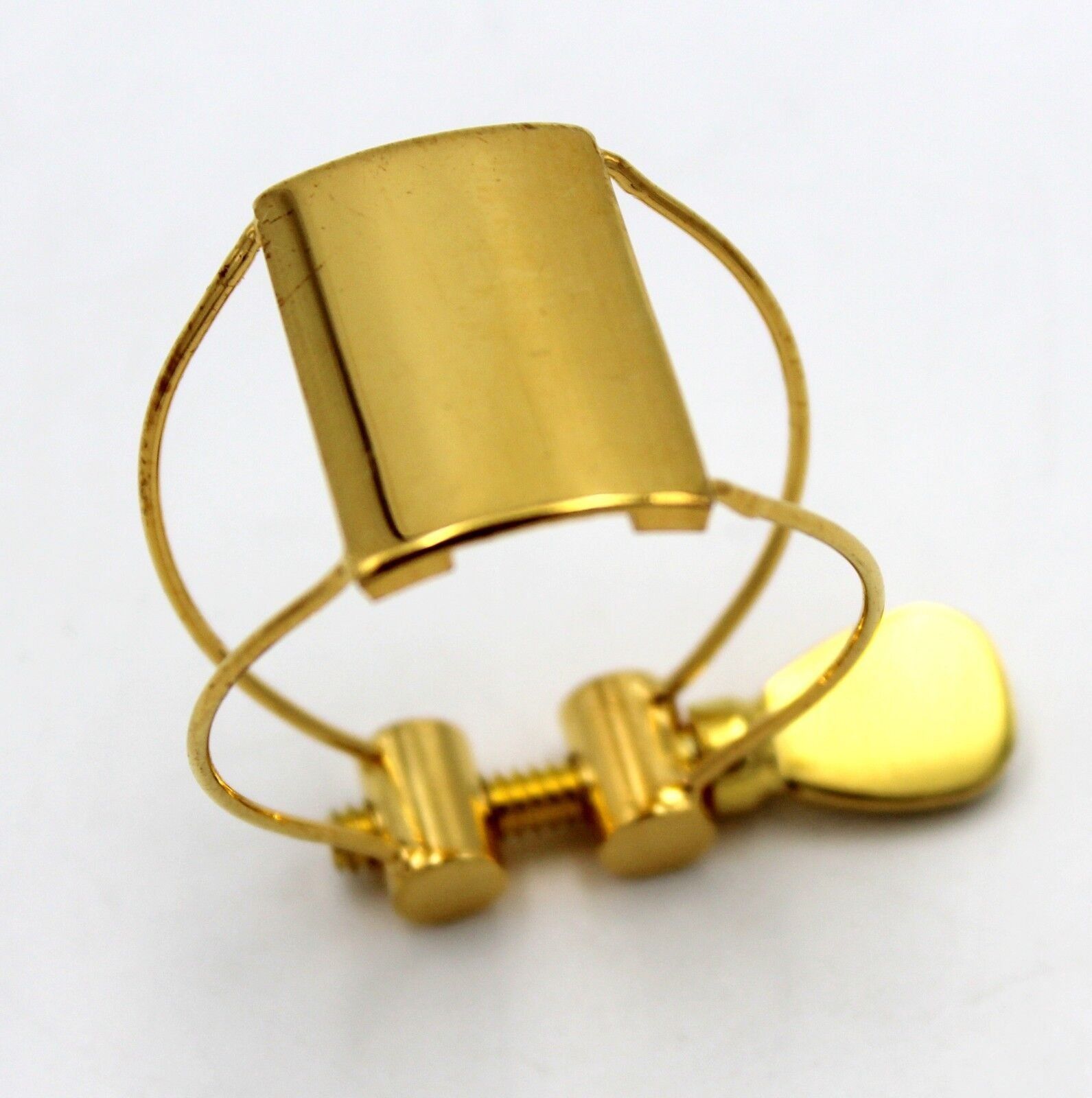 Eastern music gold plated saxophone ebonite mouthpiece metal Clip