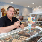 SWEET TREATS: Bill Hoffman owns two Kilwins locations on Thames Street in Newport. He opened a second location of the ice cream and candy store in May to expand the brand and capture foot traffic the first store was missing. / PBN PHOTO/KATE WHITNEY LUCEY