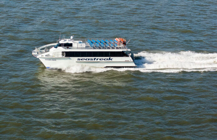 FERRY SERVICE between Providence, Newport and Bristol resumed on Friday. / COURTESY R.I. COMMERCE CORP.