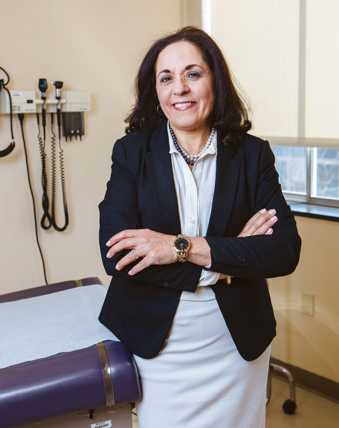 MARIE GHAZAL, CEO of the Rhode Island Free Clinic, said her organization has spent hundreds of thousands of dollars on COVID-19-related expenses during the pandemic. She hopes a possible grant from the new vaccine incentive program can give a boost to her organization. / PBN FILE PHOTO/RUPERT WHITELEY MARIE GHAZAL, CEO of the Rhode Island Free Clinic, said her organization has spent hundreds of thousands of dollars on COVID-19-related expenses during the pandemic. She hopes a possible grant from the new vaccine incentive program can give a boost to her organization. / PBN FILE PHOTO/RUPERT WHITELEY