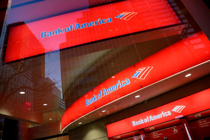 BANK OF AMERICA CORP. on Thursday reported a third-quarter profit of $7.7 billion. (AP Photo/Mark Lennihan, File)