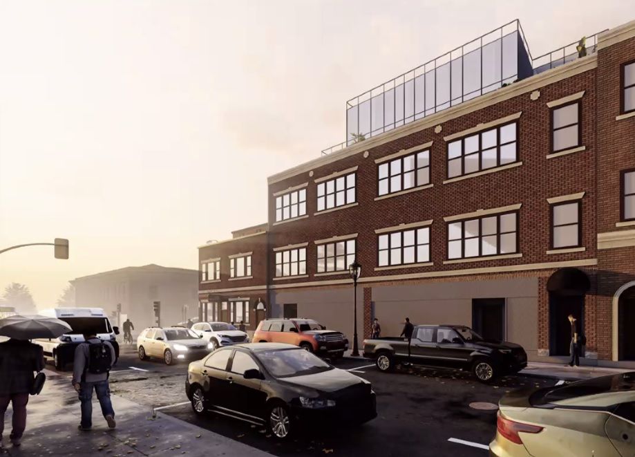 THE DOWNTOWN DESIGN REVIEW COMMITTEE again delayed a vote on design approval for the proposed “Richmond Residences” at 71-85 Richmond St. amid scrutiny of the latest renderings for the apartment project. / PHOTO COURTESY DOWNTOWN DESIGN REVIEW COMMITTEE