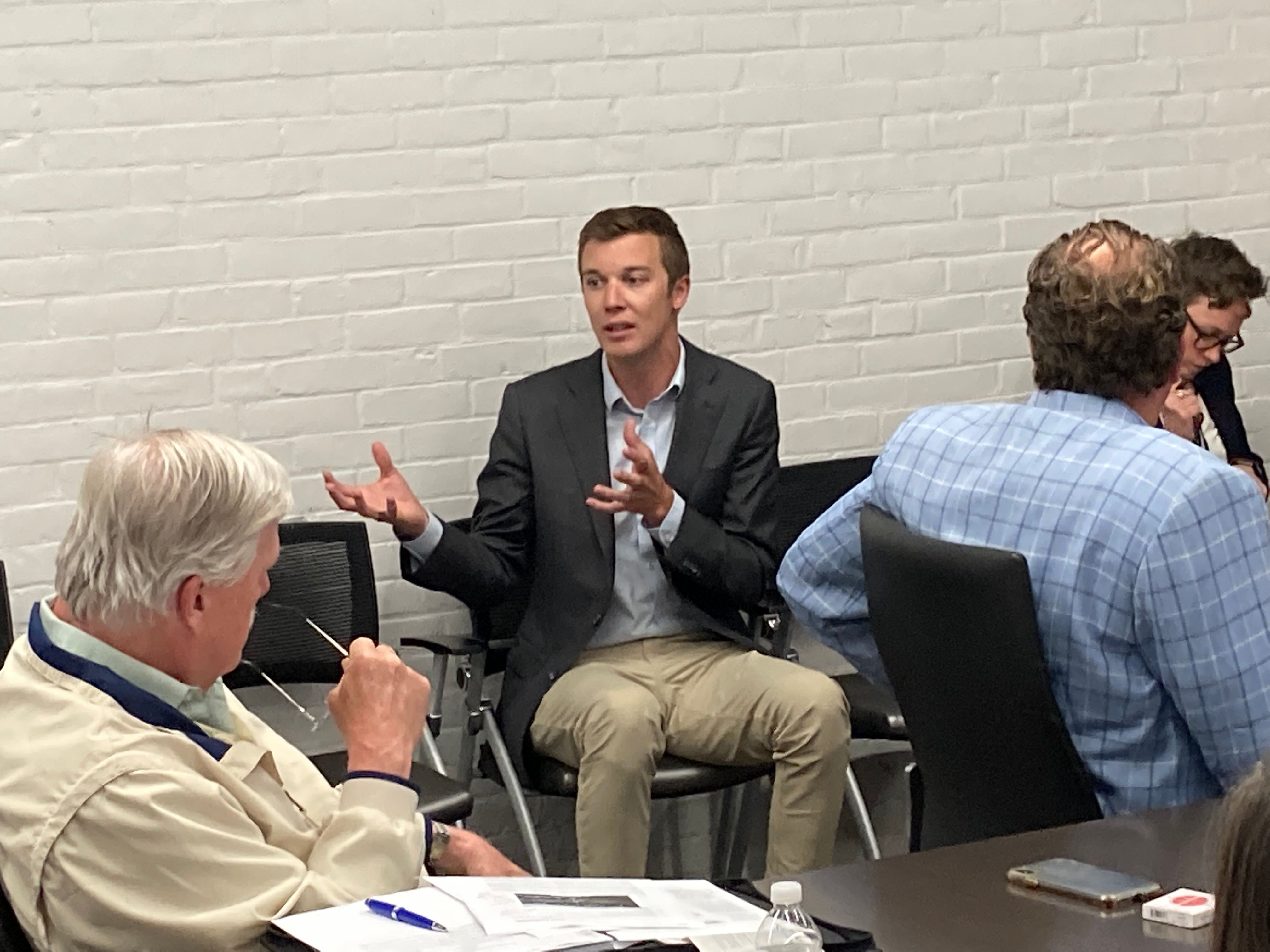 REGENT CRAFT INC., represented by co-founder and chief technology officer Michael Klinker, received approval on Wednesday, June 1, 2022, from the R.I. Commerce Corp. for up to $13 million in state tax credits to establish 300 jobs in Rhode Island. / PBN STAFF PHOTO / MARC LAROCQUE