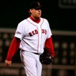 CURT SCHILLING walks off the mound at Fenway Park during Game 2 of the World Series in 2007. His gaming company 38 Studios may move to Rhode Island. / 
