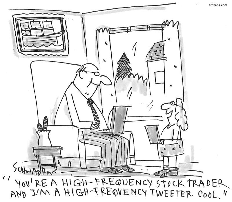 Editorial Cartoon: High Frequency