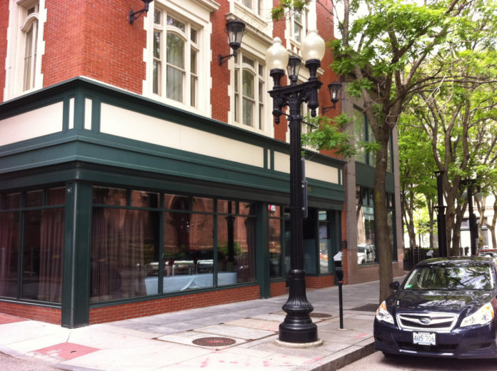 Streetlights PROVIDENCE WAS ONE of nine cities and towns to receive a state grant to improve its streetscapes. Among the projects Providence will complete using the $189,145 it received will be to extend decorative lighting along Westminster St., as shown above. /PBN PHOTO/MARY MACDONALD