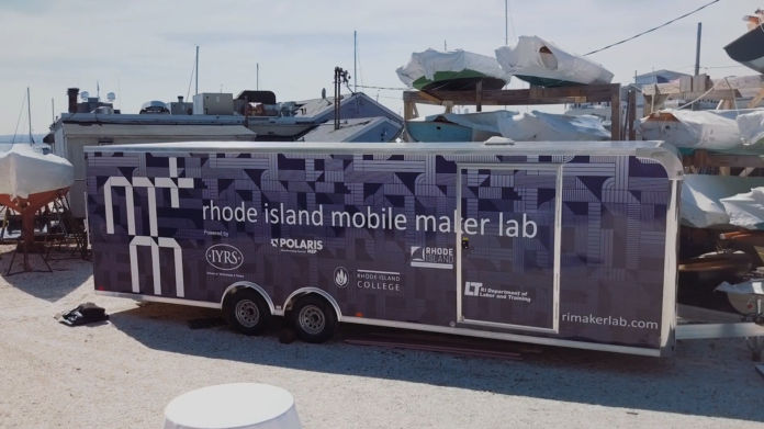 SETH WISEMAN, designer and development manager for the Rhode Island Mobile Maker Lab, will speak at this month's Providence Geeks event. Above, the 28-foot trailer that houses the lab. / COURTESY IYRS SCHOOL OF TECHNOLOGY & TRADES SETH WISEMAN, designer and development manager for the Rhode Island Mobile Maker Lab, will speak at this month's Providence Geeks event. Above, the 28-foot trailer that houses the lab. / COURTESY IYRS SCHOOL OF TECHNOLOGY & TRADES