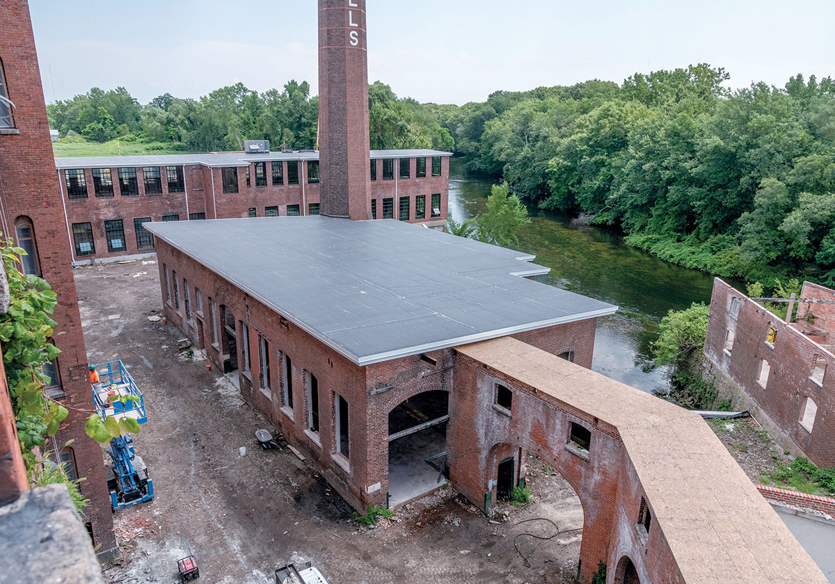 Three years on, Pontiac Mills lofts starting to take shape, take on tenants