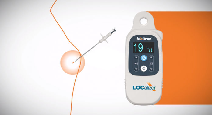 WOMEN & INFANTS HOSPITAL is the first in the region to begin using LOCalizer tags to mark breast lesions prior to surgery. / COURTESY FAXITRON