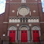 Our Lady of Mt. Carmel Church in Federal Hill may become part of a new residential and commercial development./PBN PHOTO MARY MACDONALD