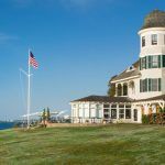 BOTH THE LAWN at Castle Hill Inn and The Dining Room at Castle Hill Inn, as well as Bouchard Inn & Restaurant, were named among OpenTable's top 100 restaurants in the United States for 2018. Above, Castle Hill Inn. / COURTESY CASTLE HILL INN