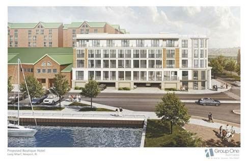 Brenton HotelWORK HAS begin on the construction of a 57-room hotel on America's Cup Avenue called the Brenton Hotel. / COURTESY LWH LLC CONSTRUCTION HAS begun on the 57-room Brenton Hotel America's Cup Avenue in Newport. / COURTESY LWH LLC