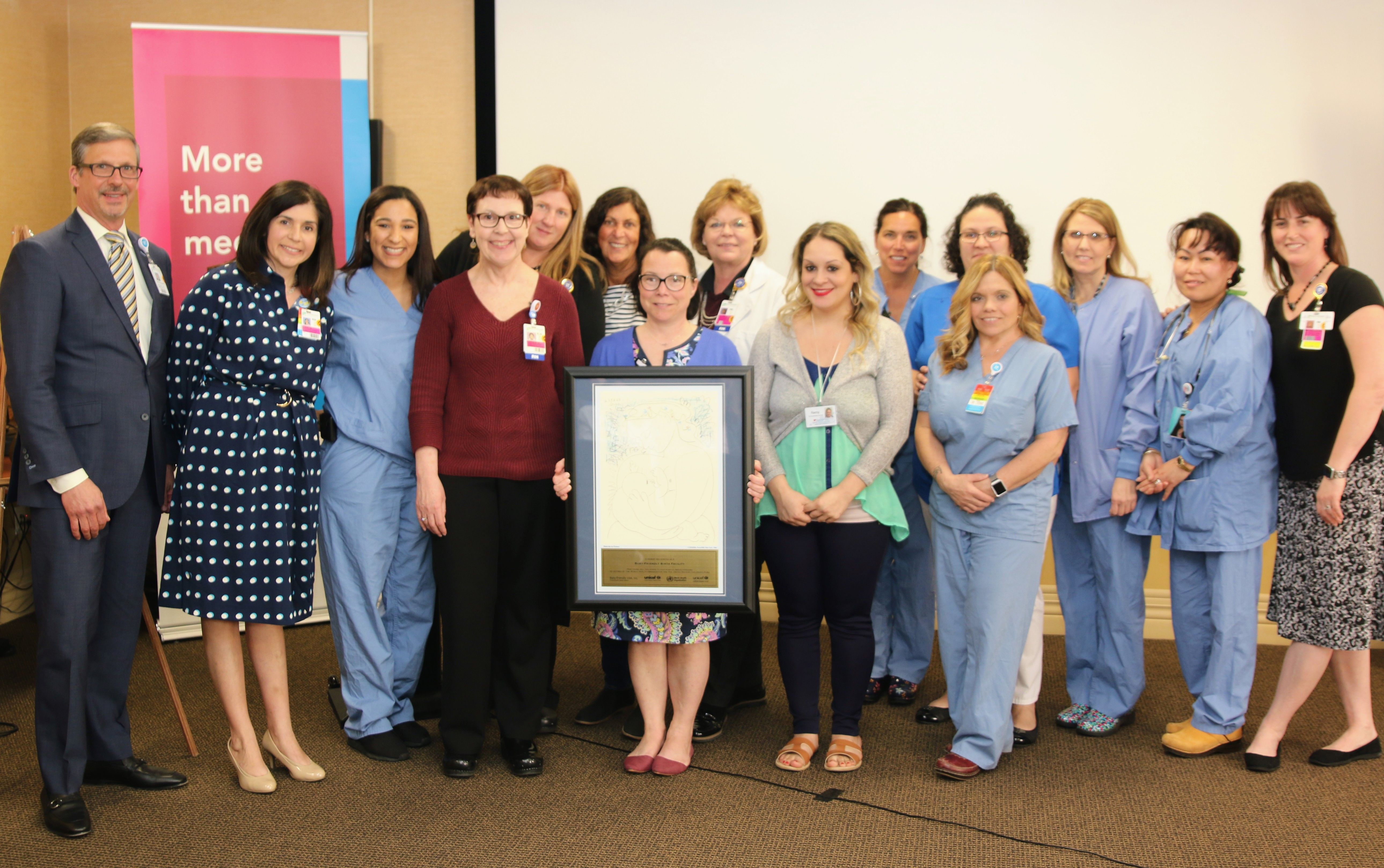 Charlton Memorial Hospital earns BabyFriendly status