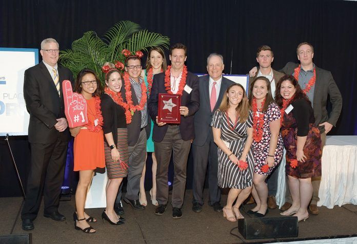 DÉJÀ VU: TribalVision is recognized in 2018 as one of PBN’s Best Places To Work. 
 / COURTESY TRIBALVISION DÉJÀ VU: TribalVision is recognized in 2018 as one of PBN’s Best Places To Work. 
 / COURTESY TRIBALVISION