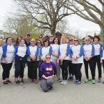 LACING THEM UP: Westerly Community Credit Union employees take part in a walk to benefit the National Multiple Sclerosis Society.  / COURTESY WESTERLY COMMUNITY CREDIT UNION