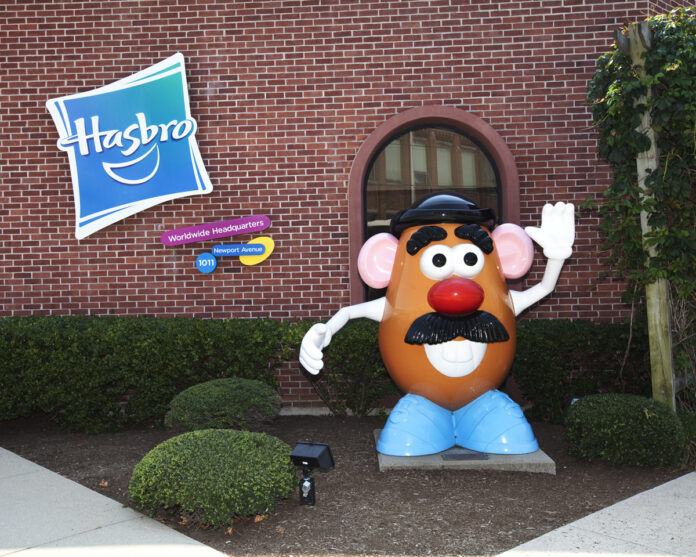 Hasbro Inc. HASBRO HAS ENTERED into an agreement with Entertainment One to acquire eOne for about $4 billion, the biggest deal in Hasbro's history, according to data compiled by Bloomberg. / COURTESY HASBRO INC.