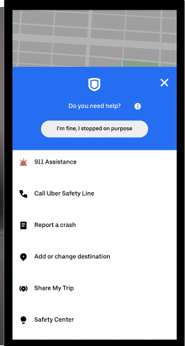 Uber Ridecheck Uber introduces new RideCheck feature