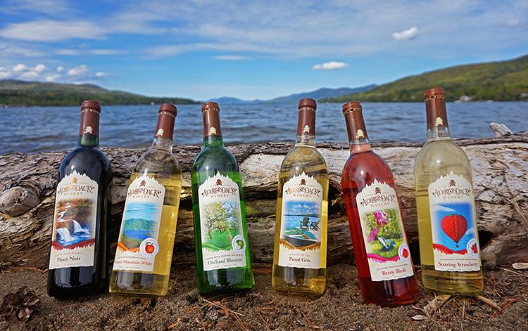 Adirondack Winery 'Wild Red' Red NV :: New York Red